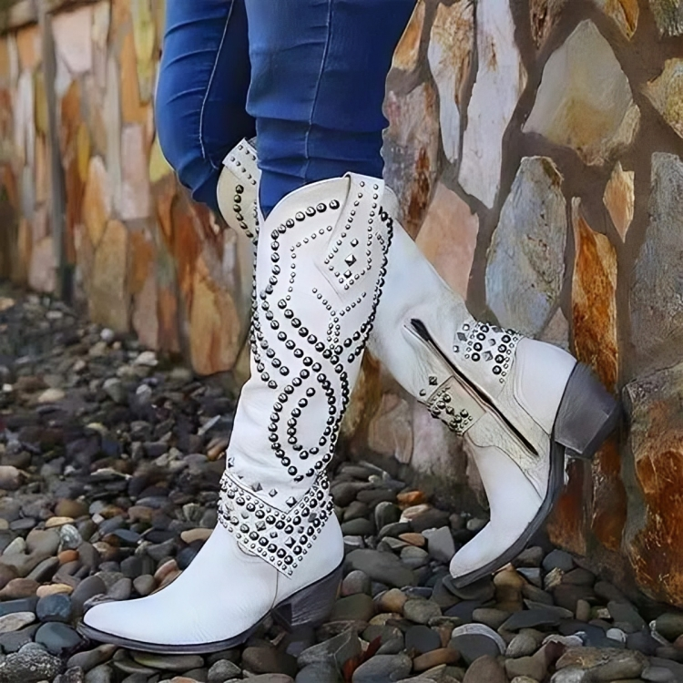 Anastasie | Bottes Western Cloutées