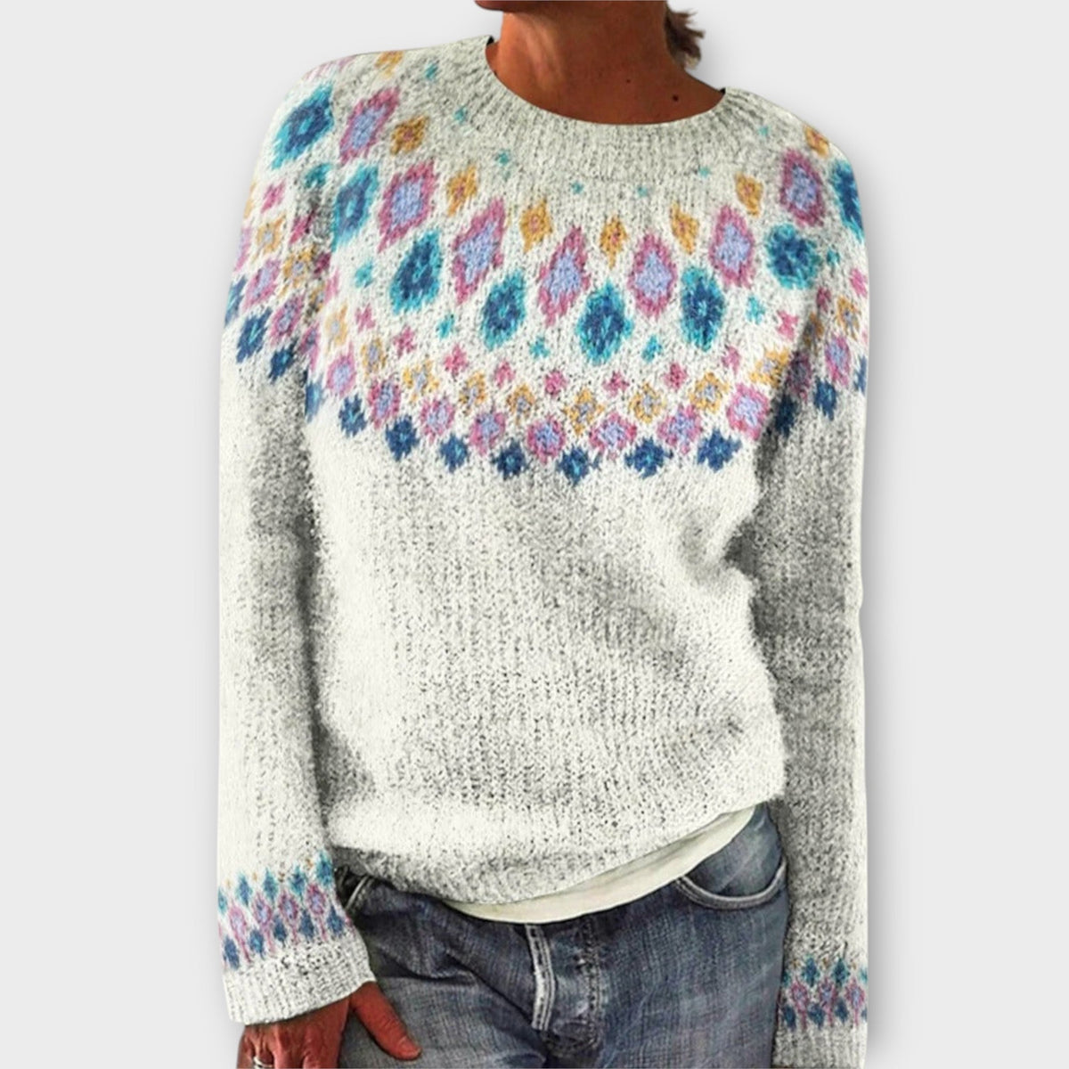 Devyn | Pull Jacquard Nordique