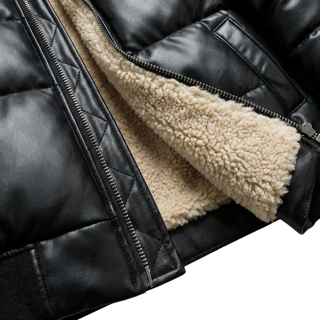 Veste Matelassée Chaude Style Vintage
