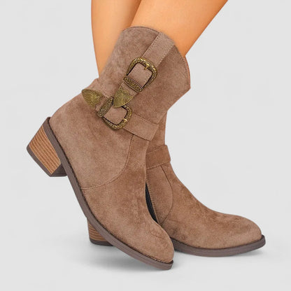 Sigolène | Bottines Western à Boucles