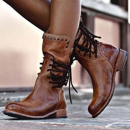 Aloïse | Bottines Vintage à Lacets