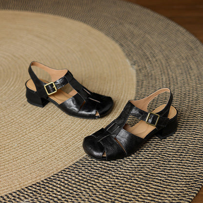 Amaya | Sandales en Cuir à Brides