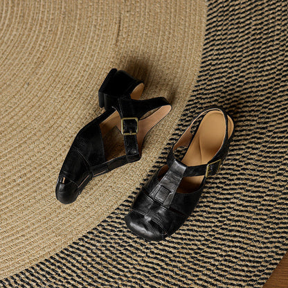 Amaya | Sandales en Cuir à Brides