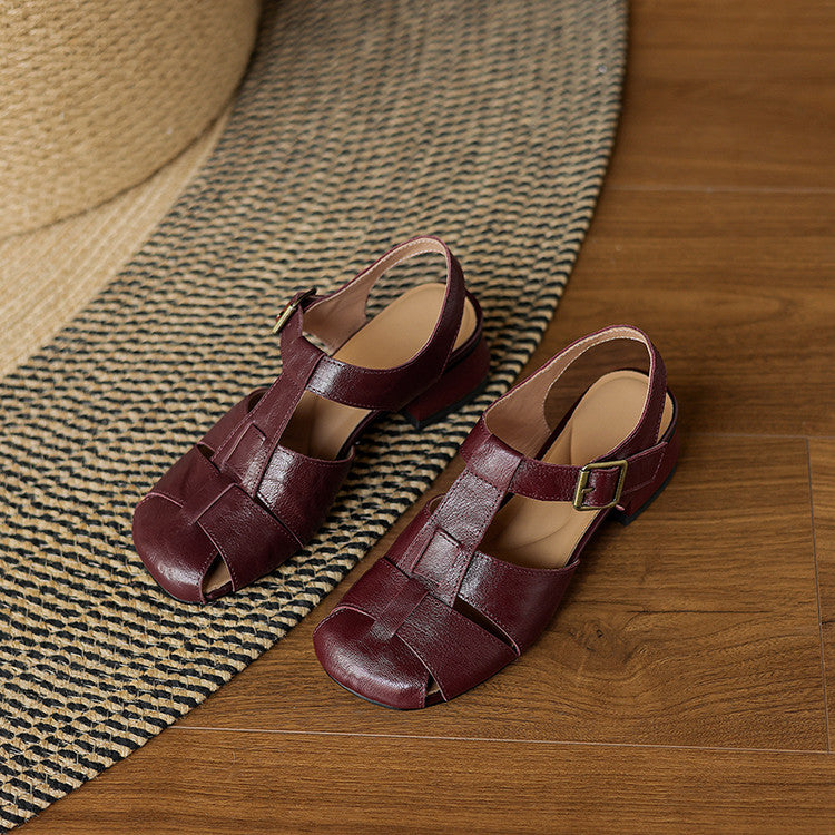 Amaya | Sandales en Cuir à Brides