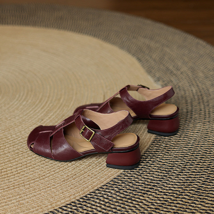 Amaya | Sandales en Cuir à Brides