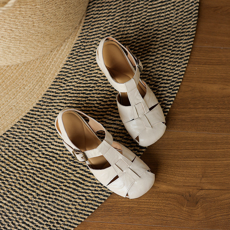 Amaya | Sandales en Cuir à Brides