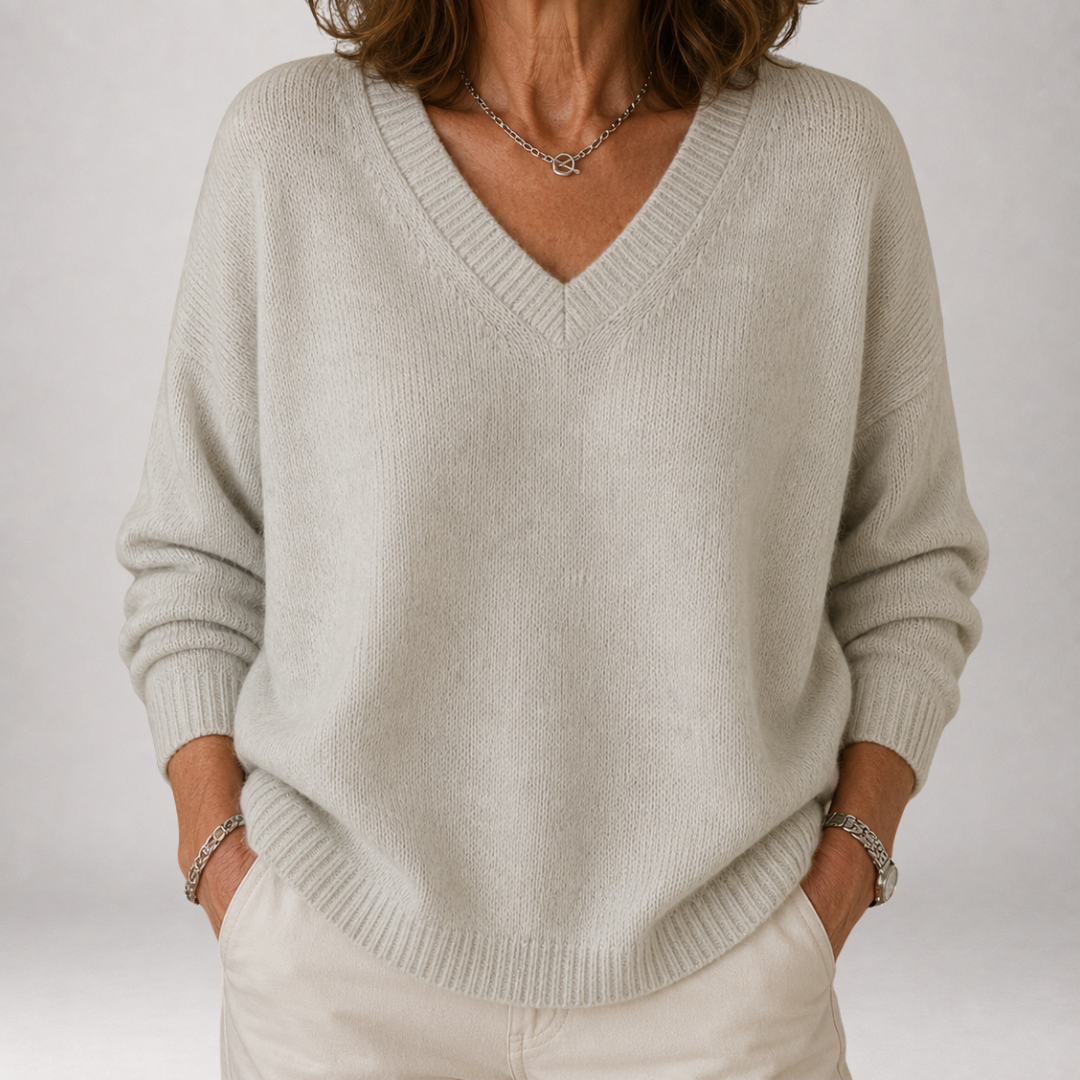 Hesper | Pull Doux Col V