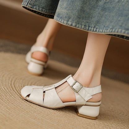 Amaya | Sandales en Cuir à Brides