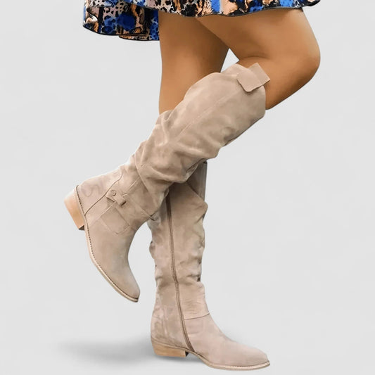 Odeline | Bottes Hautes Confort Effet Slouch