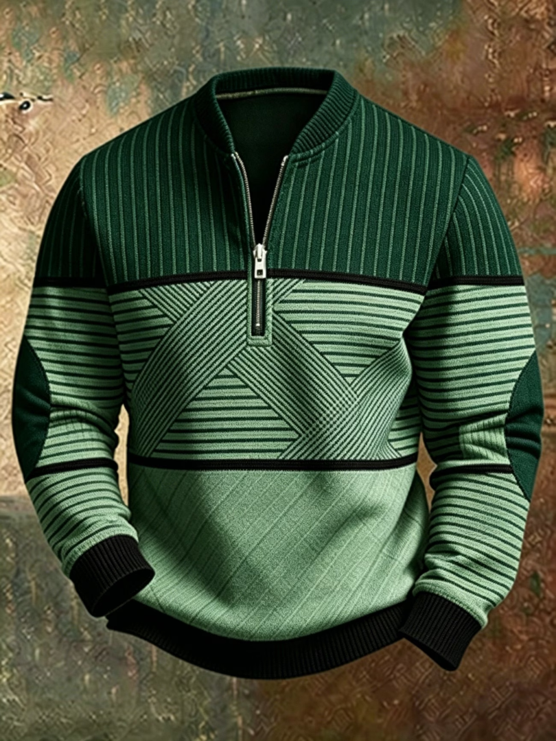 Viktor | Pull Stylé à Demi-Zip