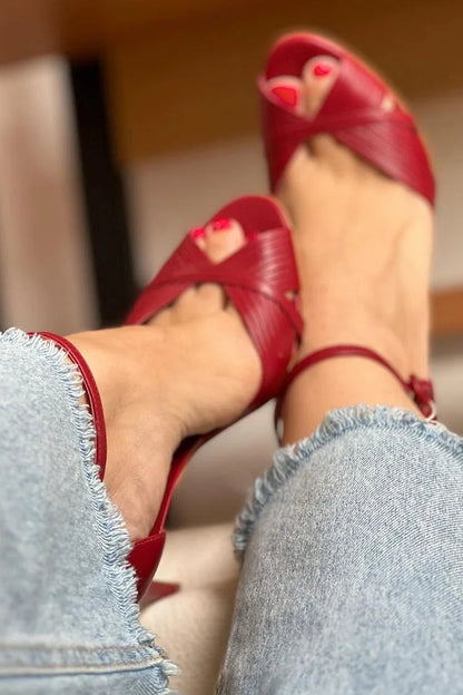 Talons aiguilles Rouge
