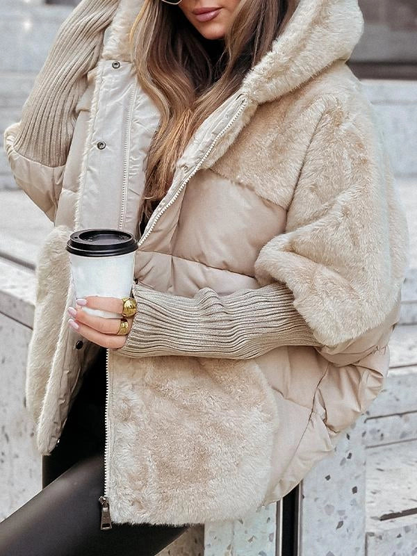 Lison | Veste d’Hiver Douillette à Capuche