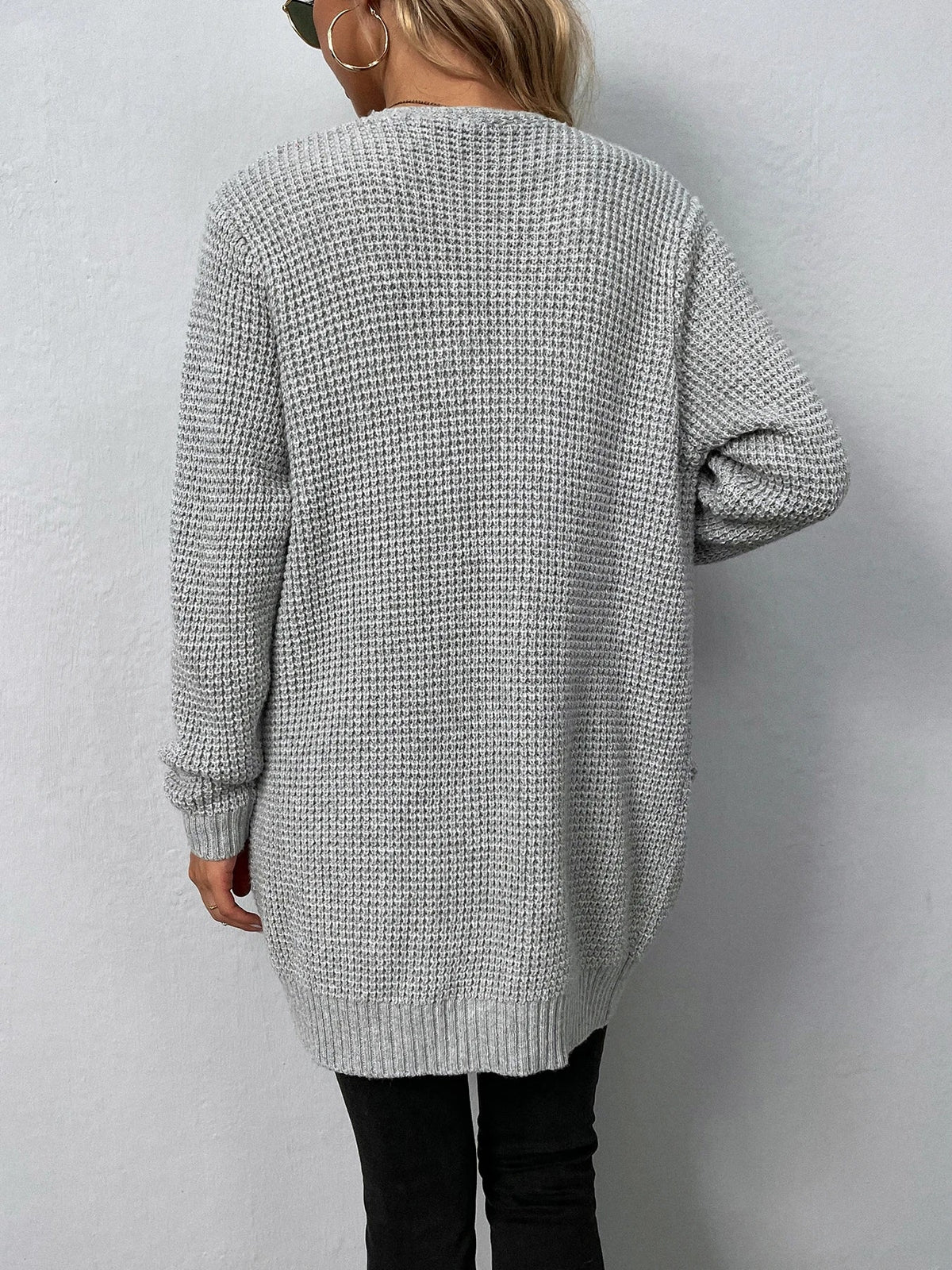 Nancy | Cardigan Long à Poches