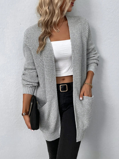 Nancy | Cardigan Long à Poches
