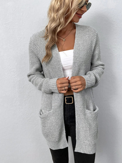 Nancy | Cardigan Long à Poches