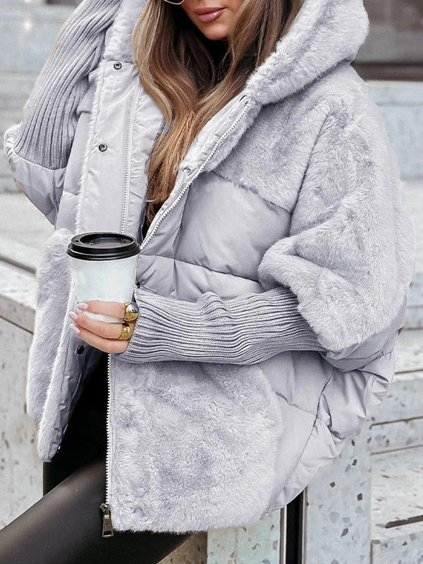 Lison | Veste d’Hiver Douillette à Capuche