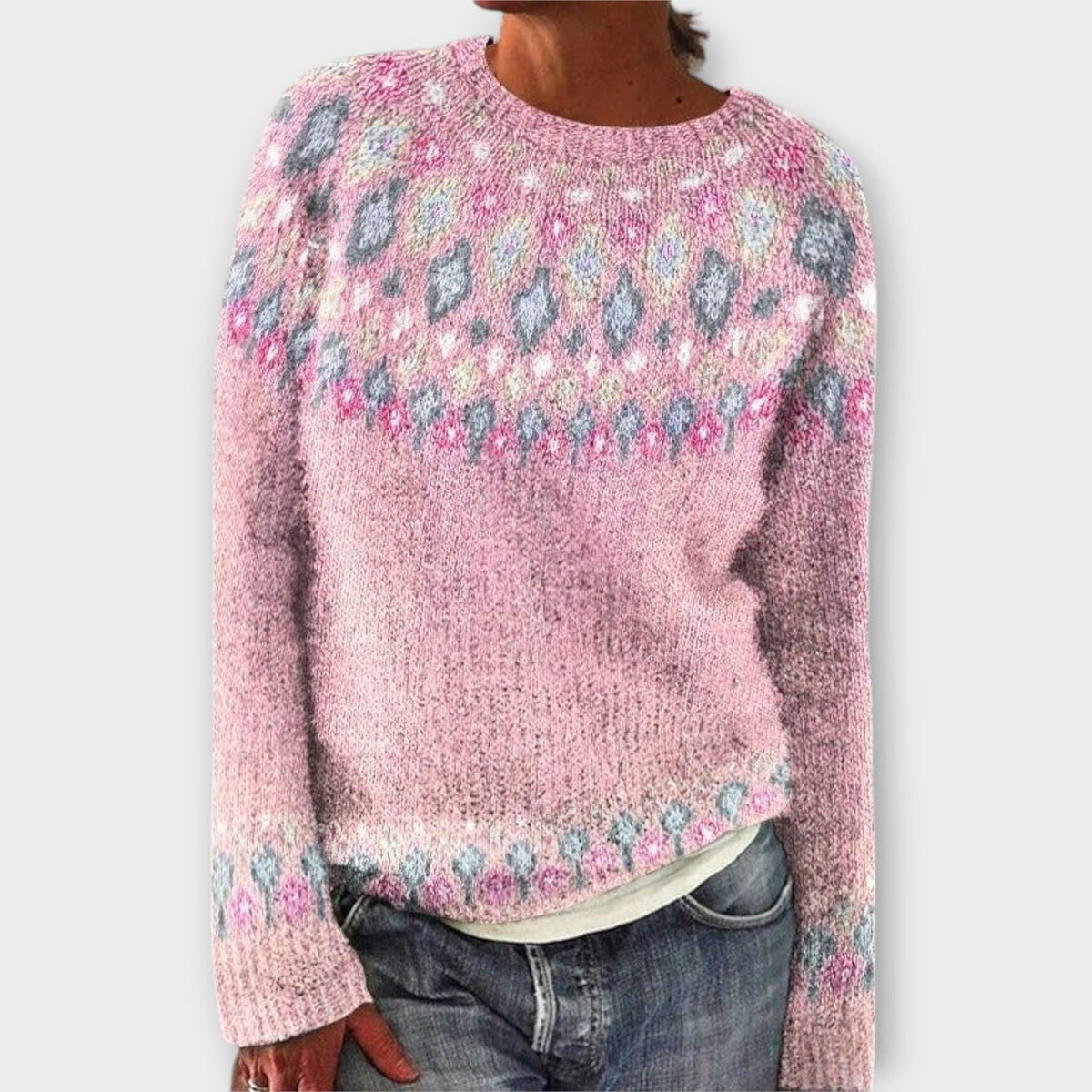 Devyn | Pull Jacquard Nordique