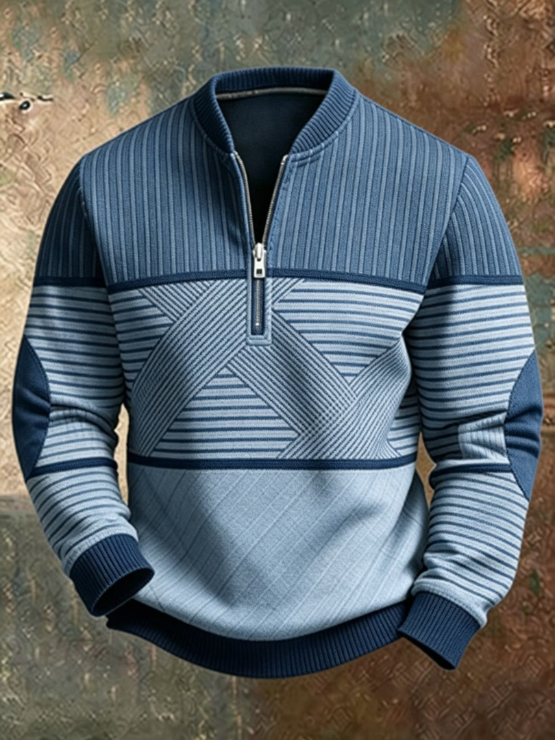 Viktor | Pull Stylé à Demi-Zip