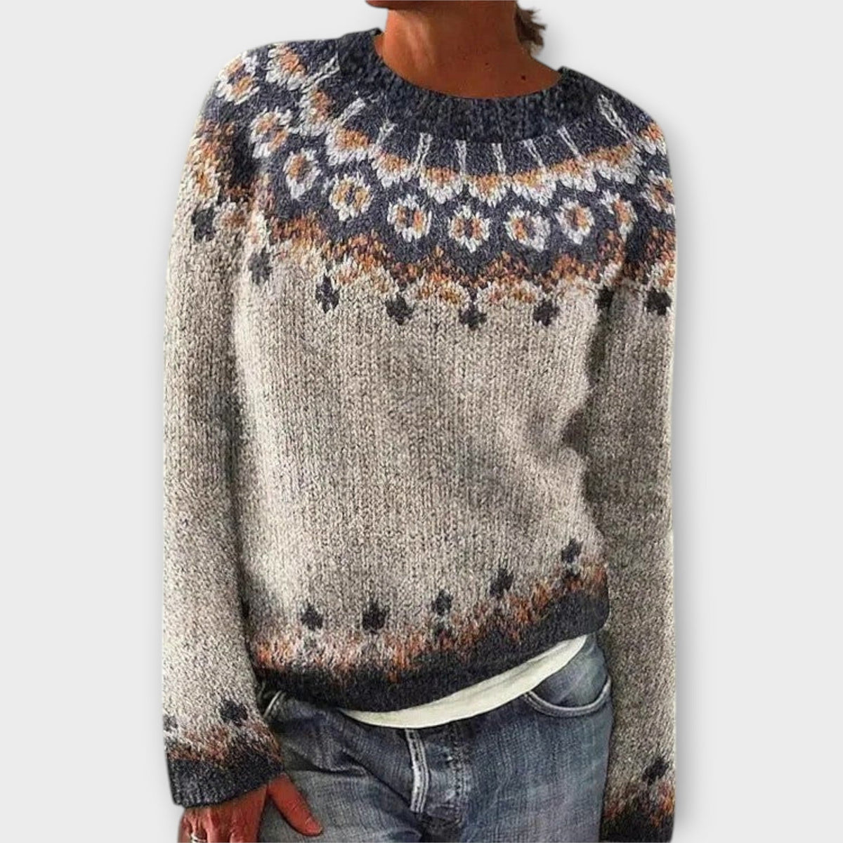 Devyn | Pull Jacquard Nordique