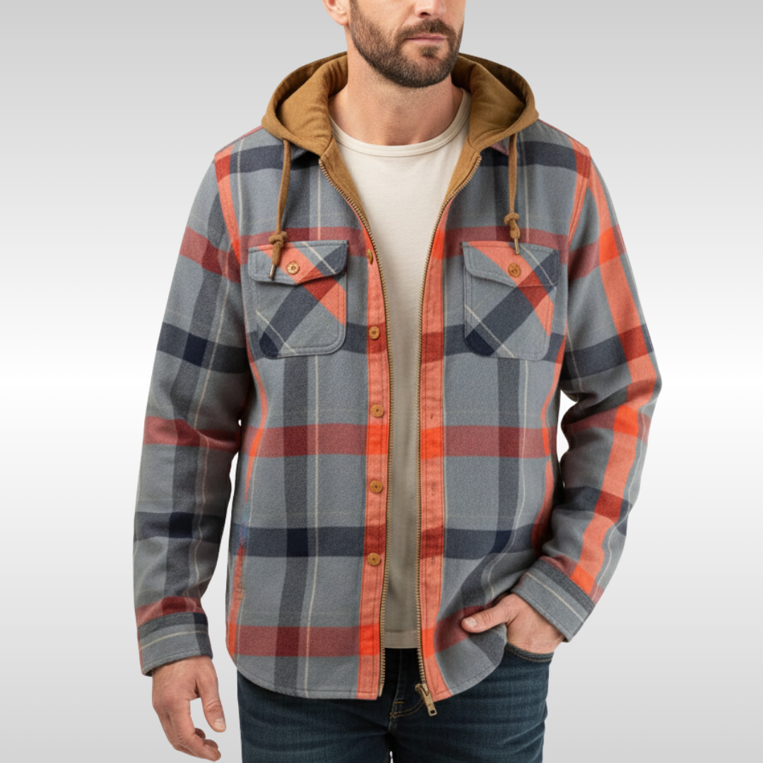Richard | Veste à Capuche Patchwork