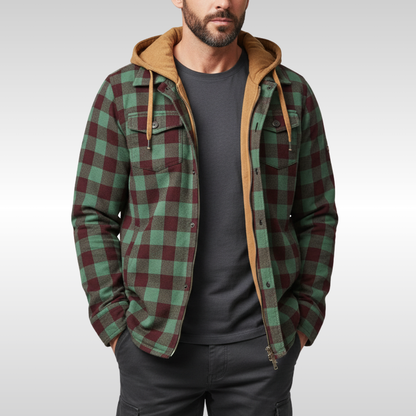 Richard | Veste à Capuche Patchwork