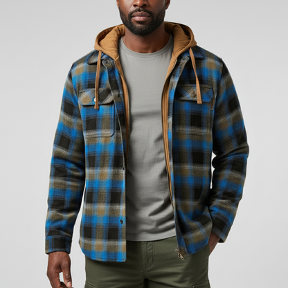 Richard | Veste à Capuche Patchwork