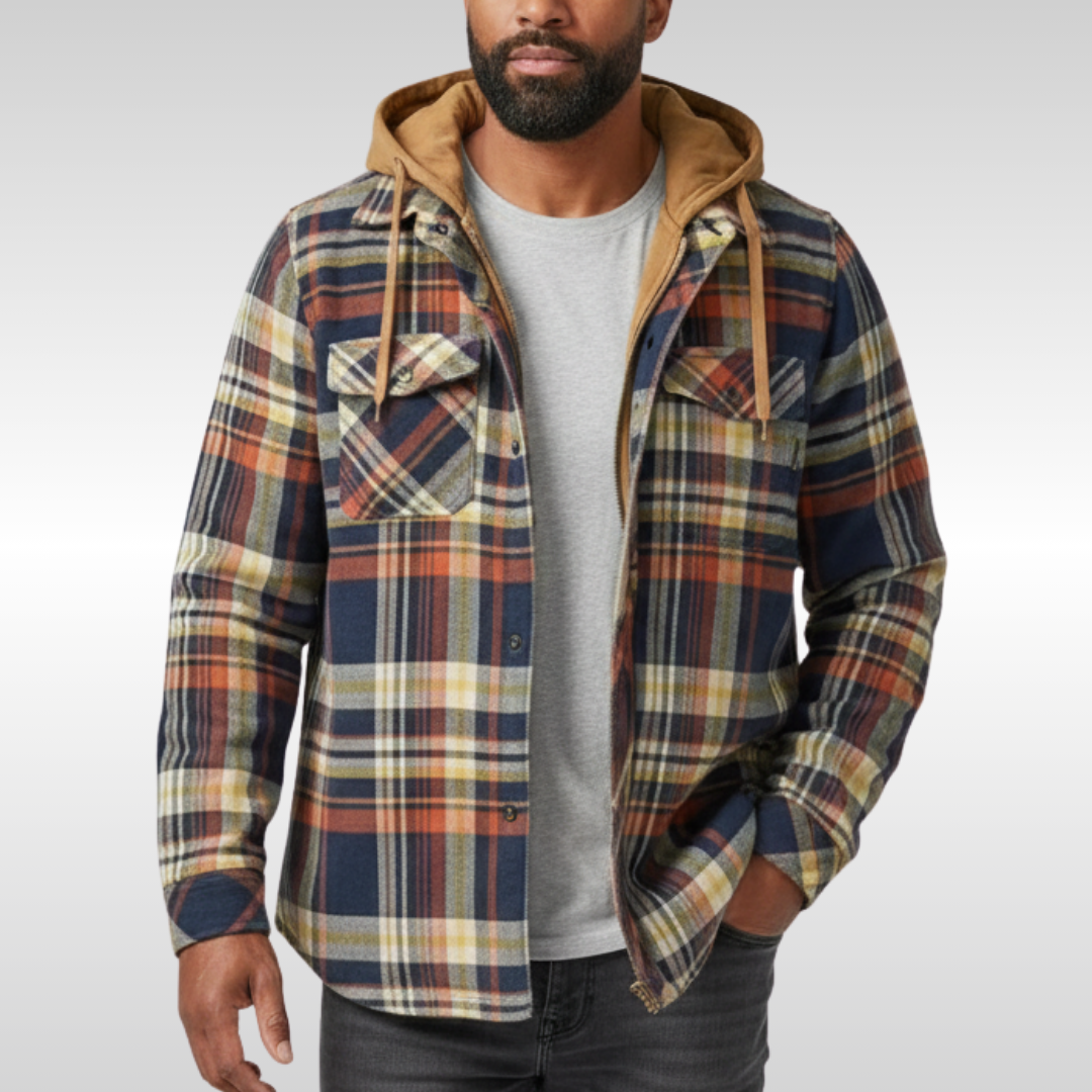 Richard | Veste à Capuche Patchwork