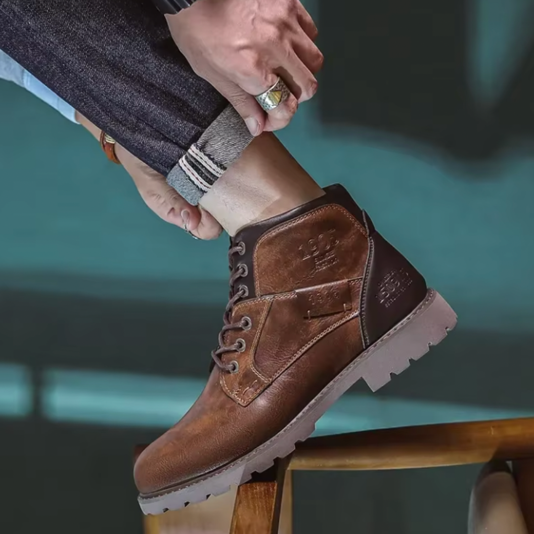 Bayard | Bottines Vintage en Cuir