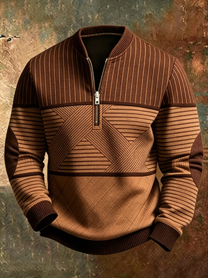 Viktor | Pull Stylé à Demi-Zip