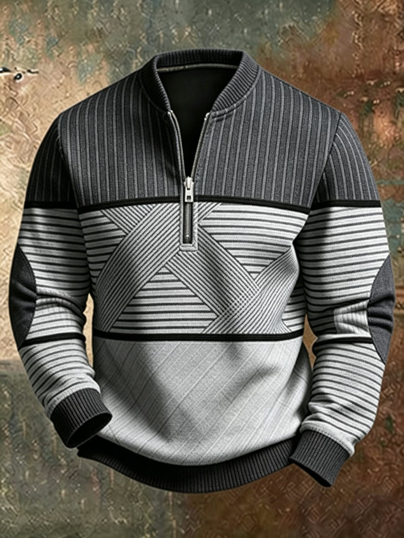 Viktor | Pull Stylé à Demi-Zip
