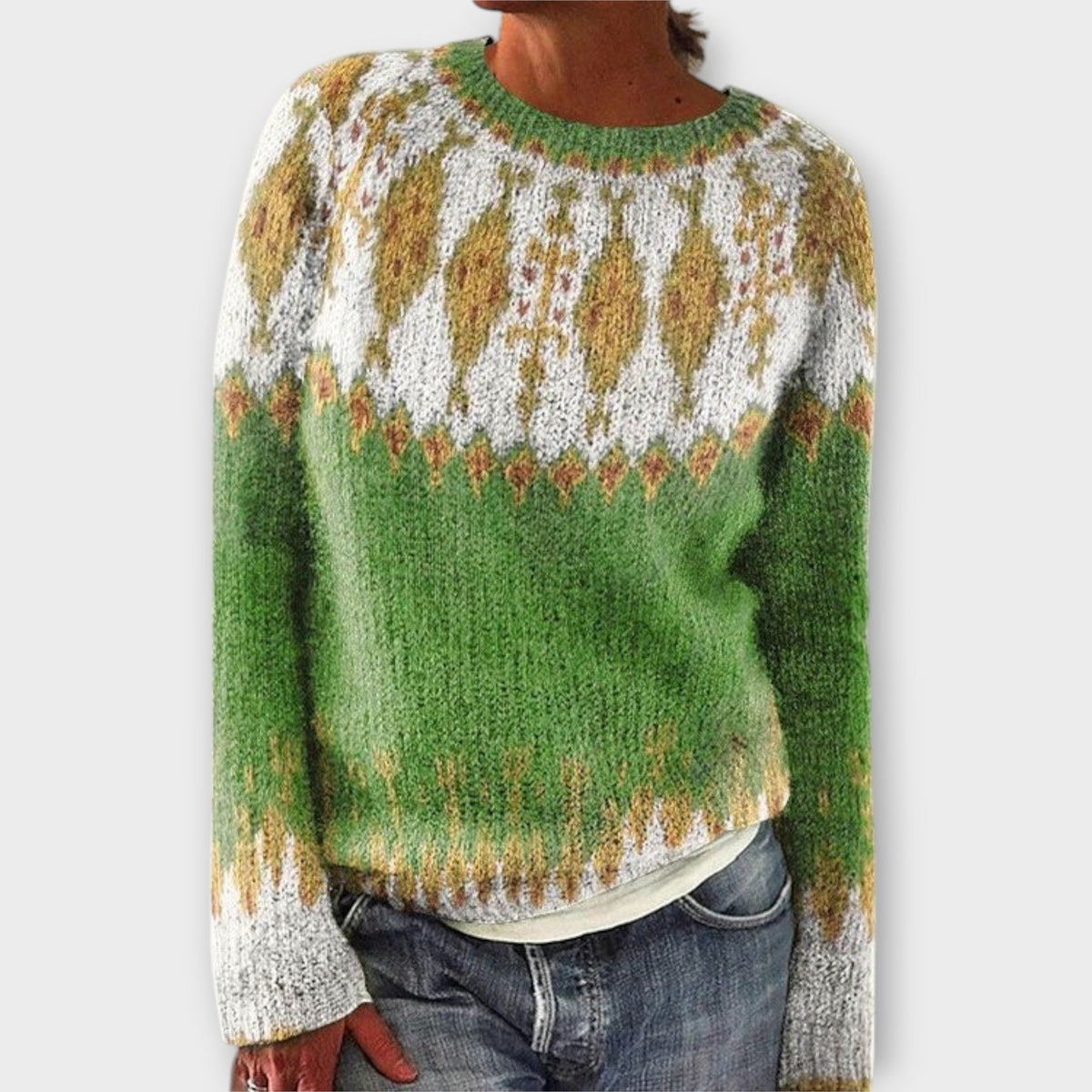 Devyn | Pull Jacquard Nordique