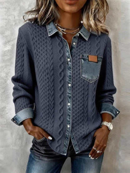 Chemise Bleu Foncé