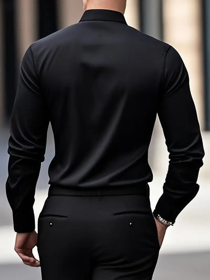 MARCELLO | Chemise classique homme à manches longues