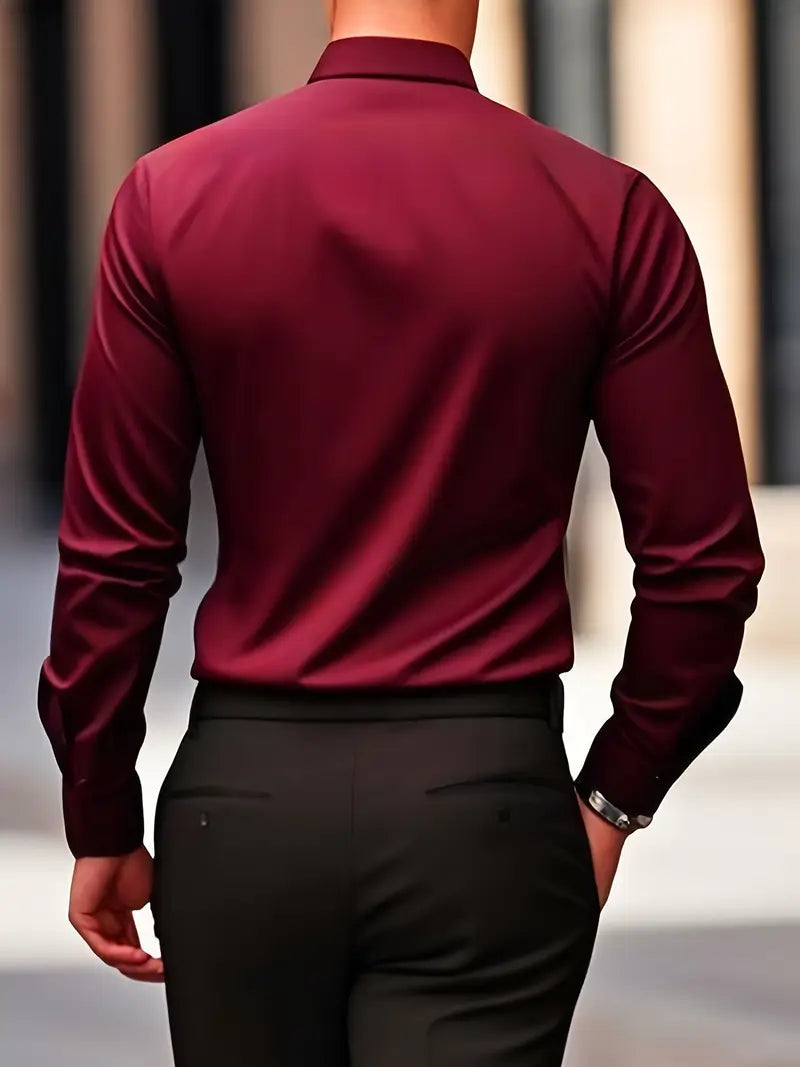 MARCELLO | Chemise classique homme à manches longues