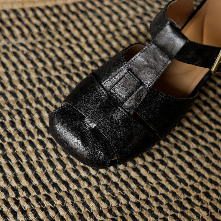 Amaya | Sandales en Cuir à Brides