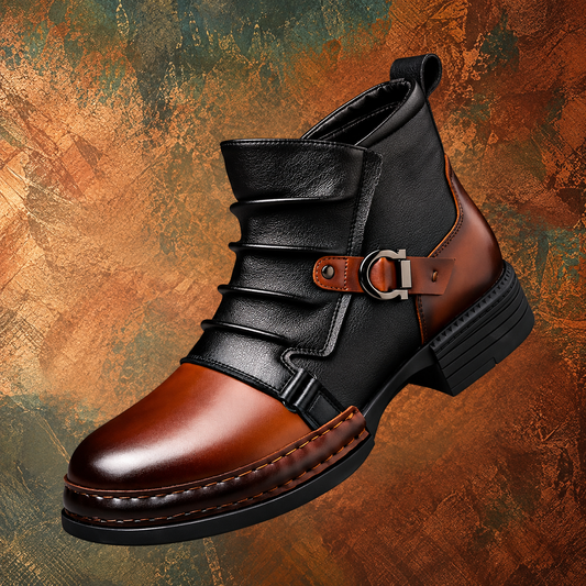 Bottines Élégantes en Cuir