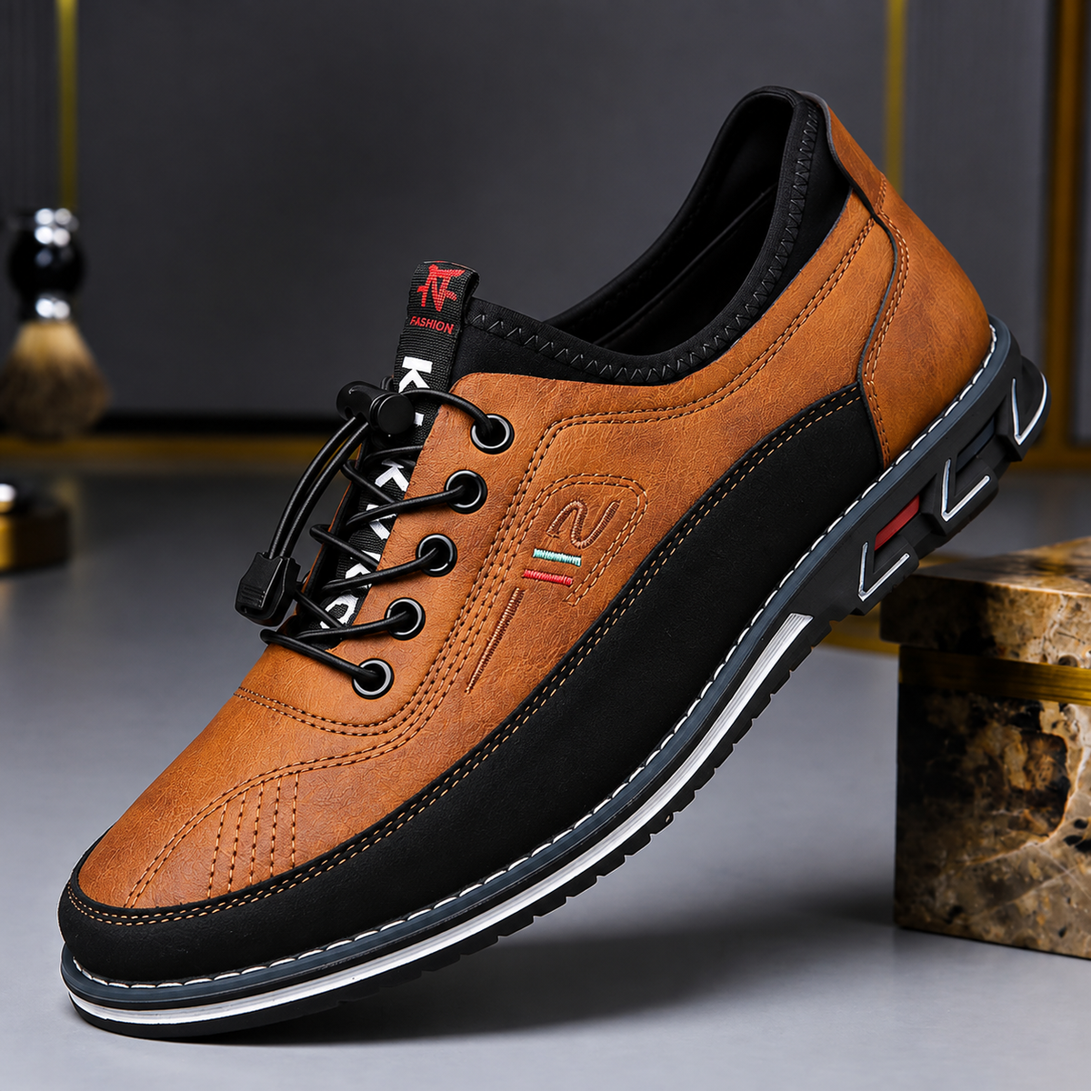 Mocassins en Cuir Confortables