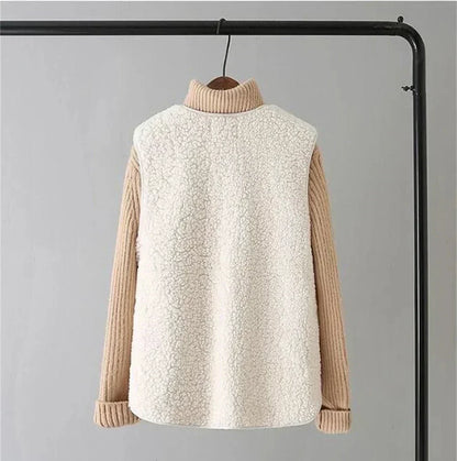 Isabelle | Gilet Sans Manches Effet Sherpa