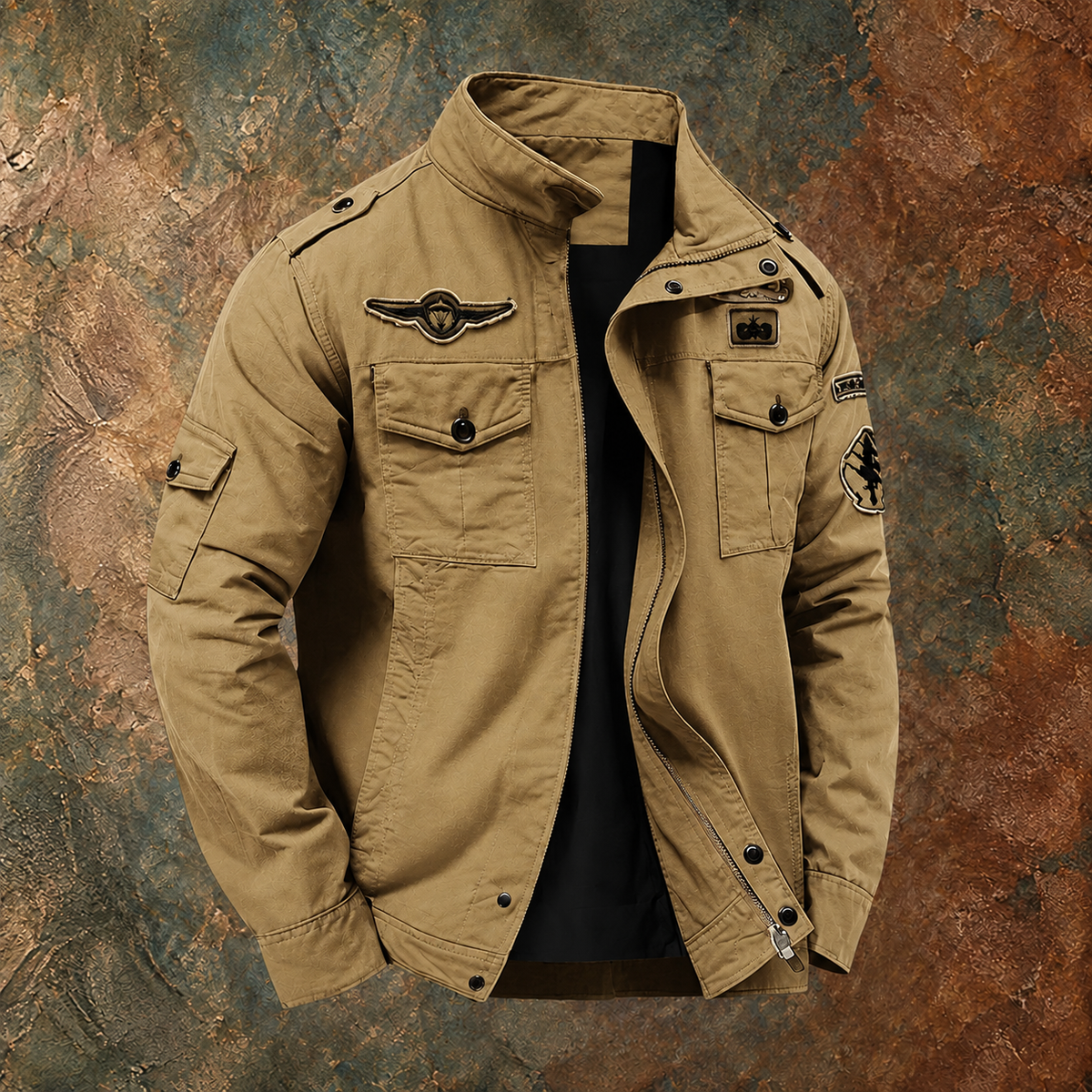Noah | Veste d'Hiver Vert Militaire