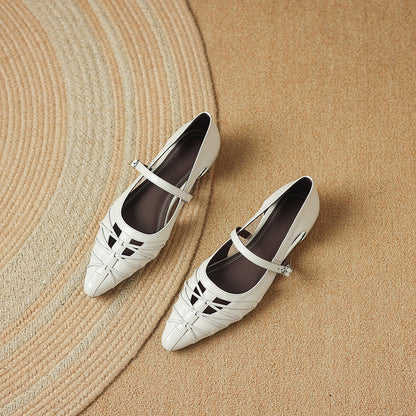 Quenby | Babies Mary Jane Pointues Ajourées