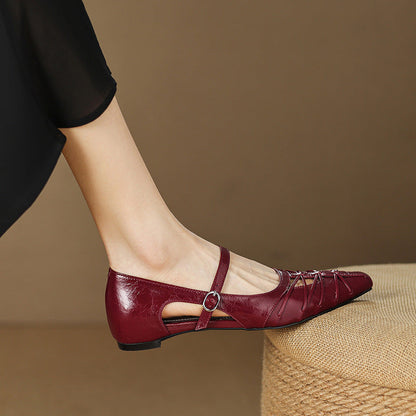 Quenby | Babies Mary Jane Pointues Ajourées