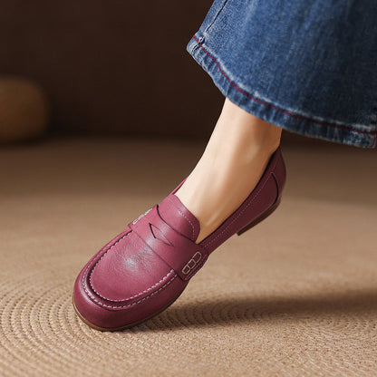Galea | Mocassins en Cuir Véritable