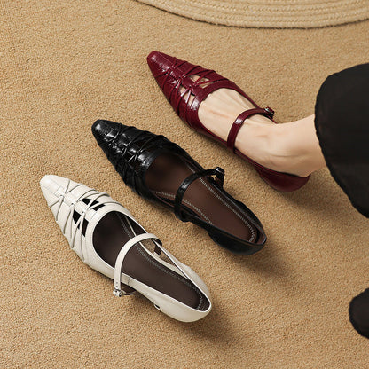 Quenby | Babies Mary Jane Pointues Ajourées
