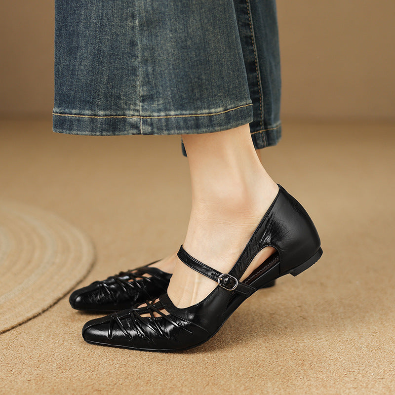 Quenby | Babies Mary Jane Pointues Ajourées