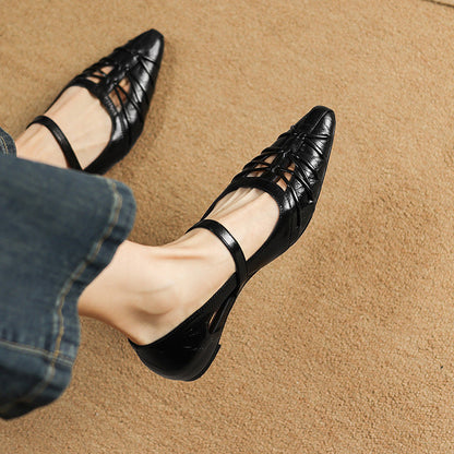 Quenby | Babies Mary Jane Pointues Ajourées