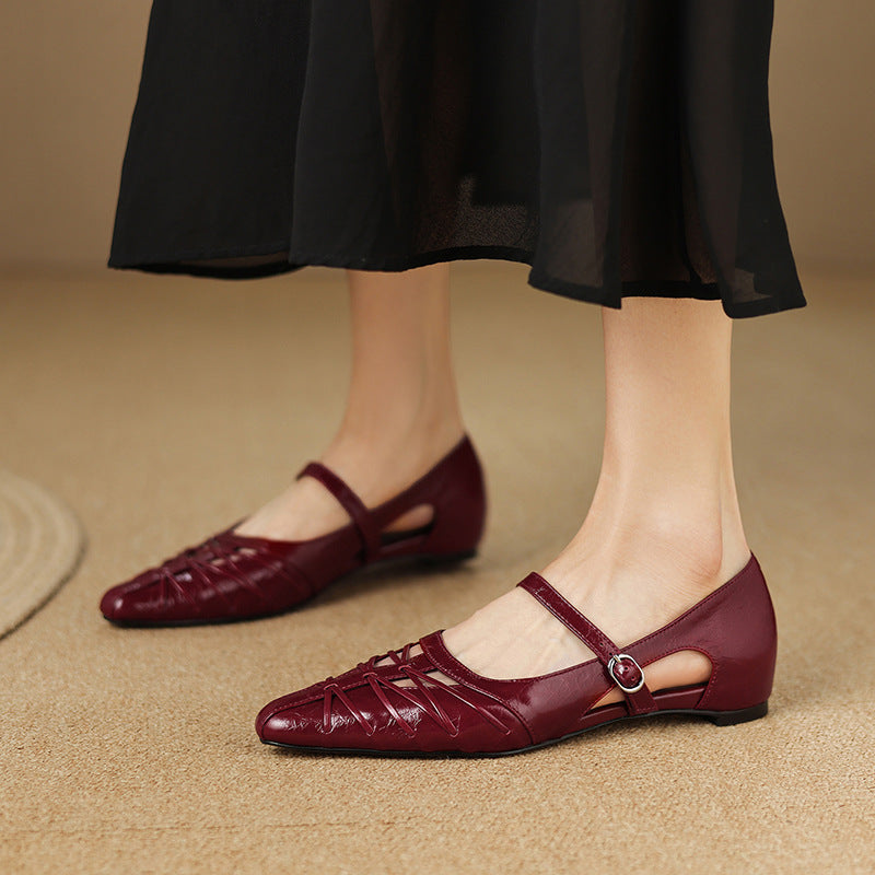 Quenby | Babies Mary Jane Pointues Ajourées