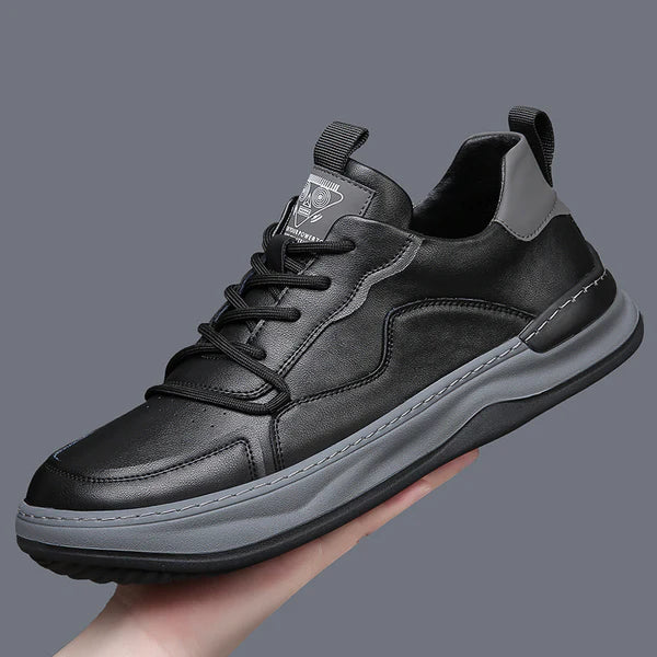 Mathis | Chaussures en Cuir à Semelle Épaisse