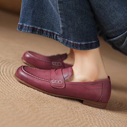 Galea | Mocassins en Cuir Véritable