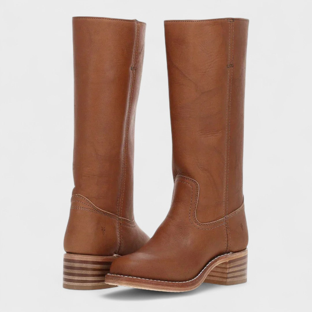 Léopoldine | Bottes Hautes en Cuir