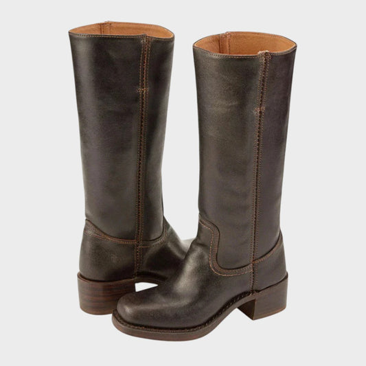 Léopoldine | Bottes Hautes en Cuir